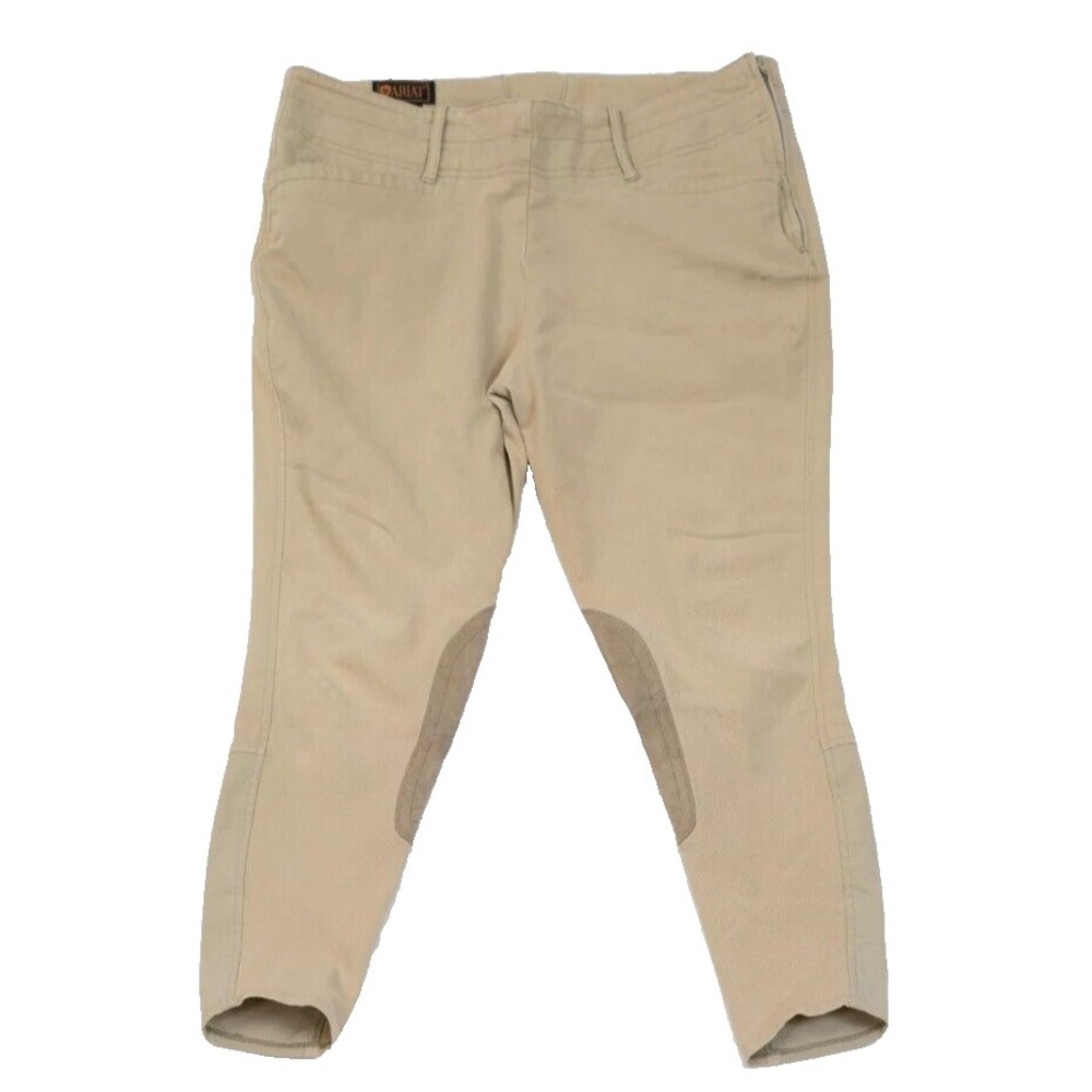 Ariat Brittany Sport Riding Breeches Womens 24R Beige Equestrian Stretch Pants
